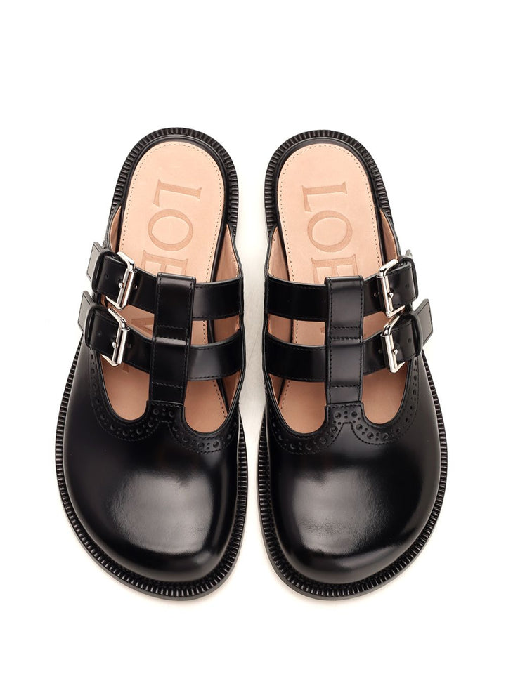 Loewe Mary Jane Mules Scarpe basse - Nero | 465e27597c68f92baba88de976eac0ed586ea4ca