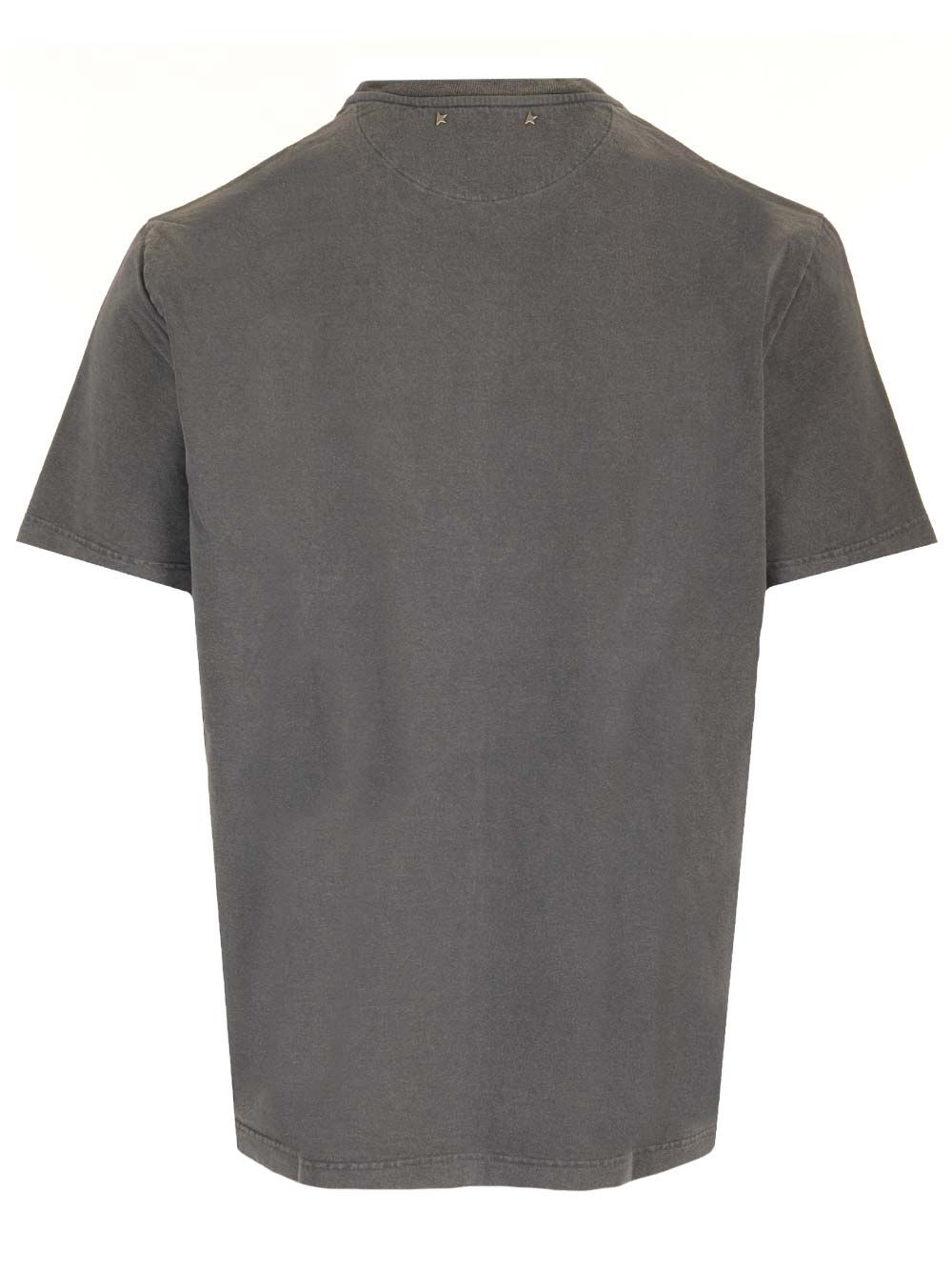 Golden Goose Deluxe Brand Distressed T-Shirt - Grey | 9f1b3ce31de127445d4003d451de0a8ef6da1610