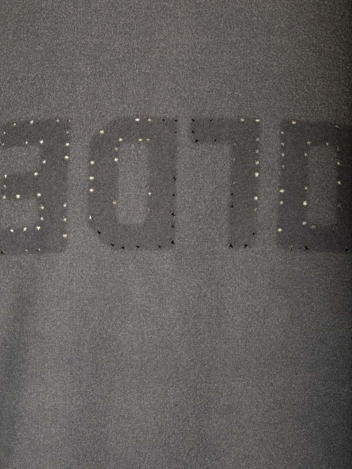Golden Goose Deluxe Brand Distressed T-Shirt - Grey | dfcf12556b67bafad667b65afc8256df2426217b