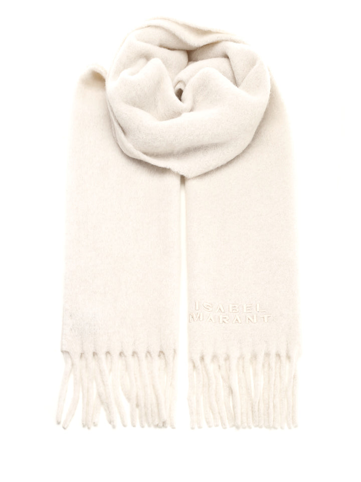 Isabel Marant Firny Scarves And Foulards - Bianco | 8ee2bafff07ad990aa9a77d2df5a72550d5b9bf8