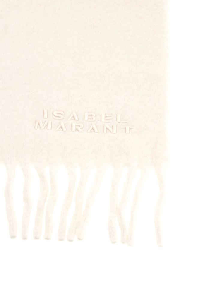 Isabel Marant Firny Scarves And Foulards - Bianco | 1b21c2854ec6456dfa0a722762c0b496ce097d9d