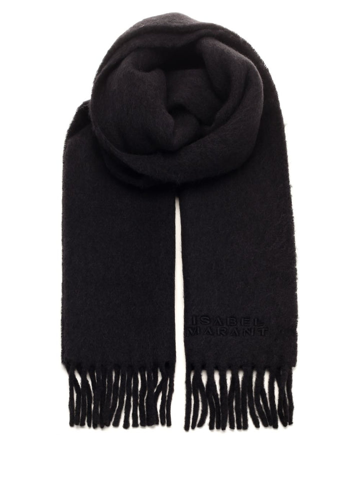 Isabel Marant Firny Scarves And Foulards - Nero | 0b5ef92b6c9d1918eb31296cdcdedfe7d751935e