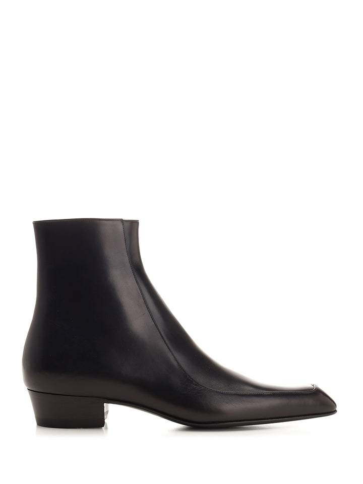 Saint Laurent Augustin Boots - Nero | 38a80391bc415db1faed6b4429f1c424387ccd8b