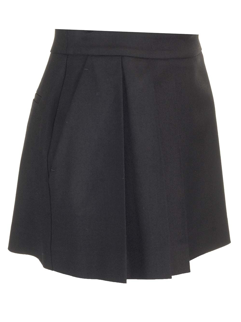 P.A.R.O.S.H. Black Plissè Skirt Gonne - Nero | fdcf8b8a4f95a85ab61213a49044147dc468b626