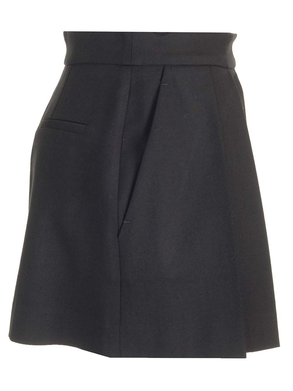 P.A.R.O.S.H. Black Plissè Skirt Gonne - Nero | 5b8c3a587d5ddf3733dcbfd54430d4974aa25b76