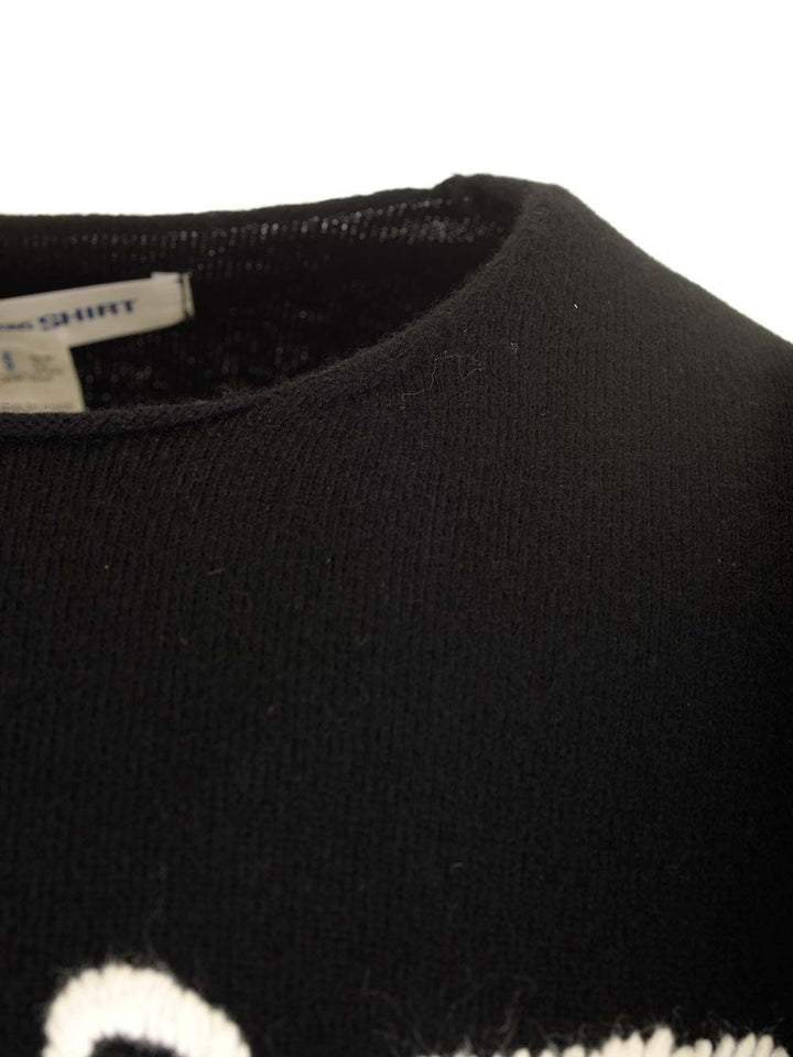 Comme Des GarçOns Shirt Live Free T-Shirt - Nero | 35f27e9ab056241902bf14d45254382390f50202