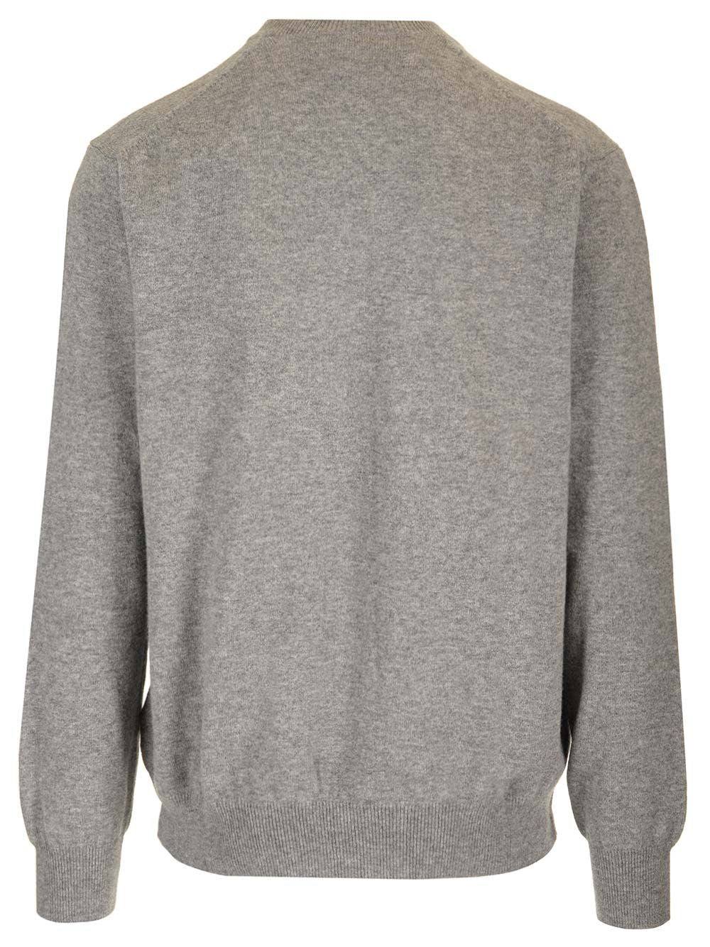 Comme Des GarçOns Shirt Wool Sweater Knitwear - Grey | 08a3a19b5865df1ab91643d5833937237fdcca38