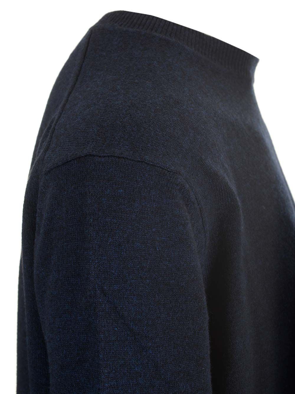 Comme Des GarçOns Shirt Wool Sweater Knitwear - Blu | 369bd4b2af0a446ef4579d9c4ae5543900f1880a