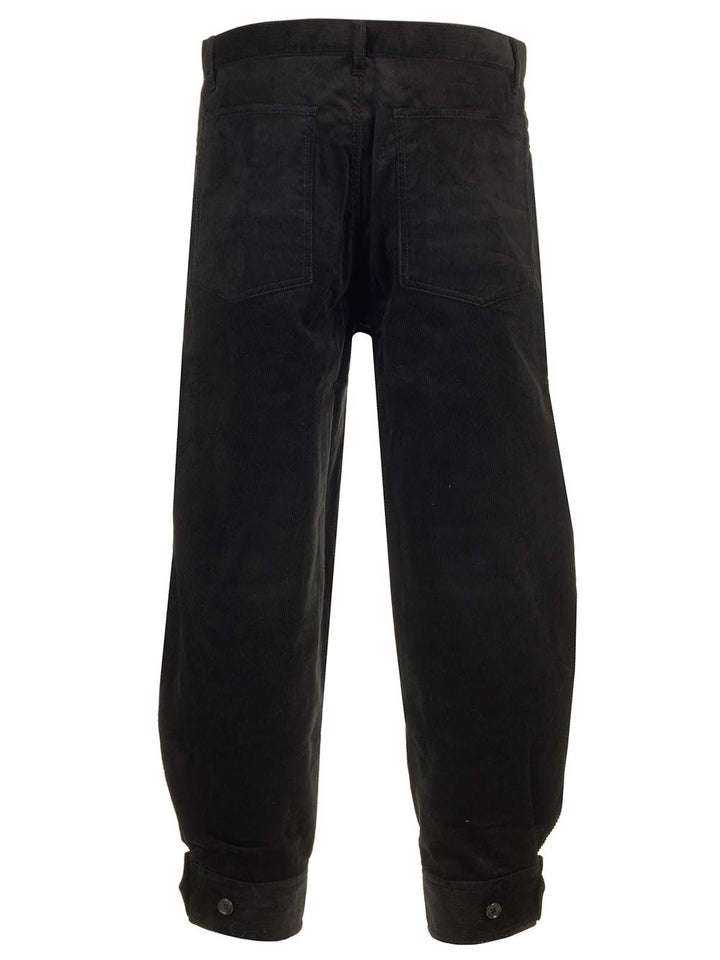 Comme Des GarçOns Shirt Cotton Velvet Trousers - Nero | fdca15490e5e13f7b2b2791317688054dc4fcc1e