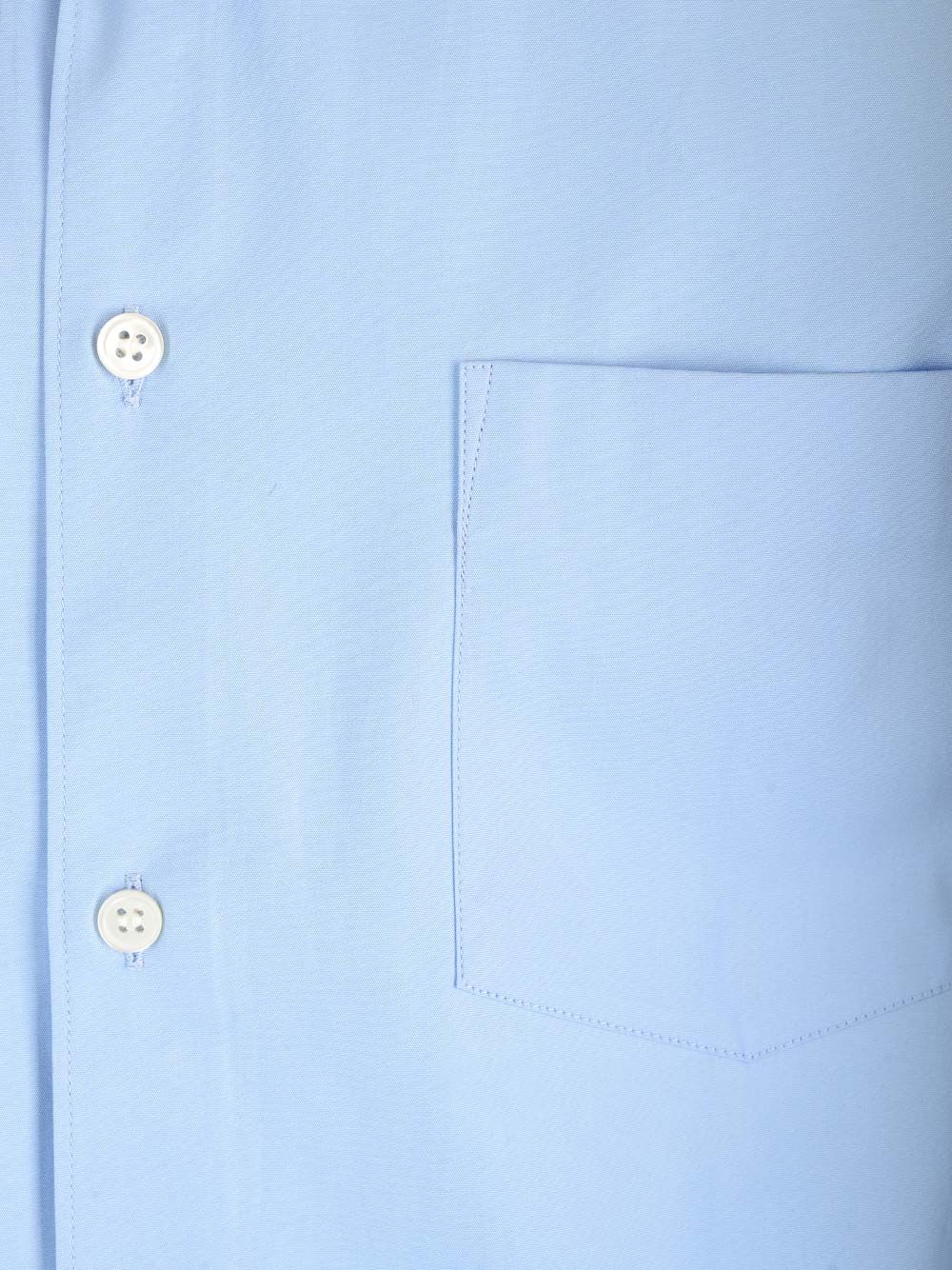 Comme Des GarçOns Shirt Cotton Poplin Shirt Shirts - Light blue | 8df892417d4983bd955d7e751c8f83e9e1478b84