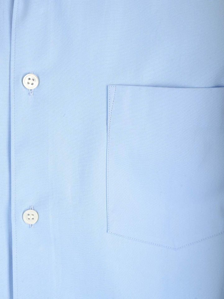 Comme Des GarçOns Shirt Cotton Poplin Shirt Shirts - Light blue | 8df892417d4983bd955d7e751c8f83e9e1478b84