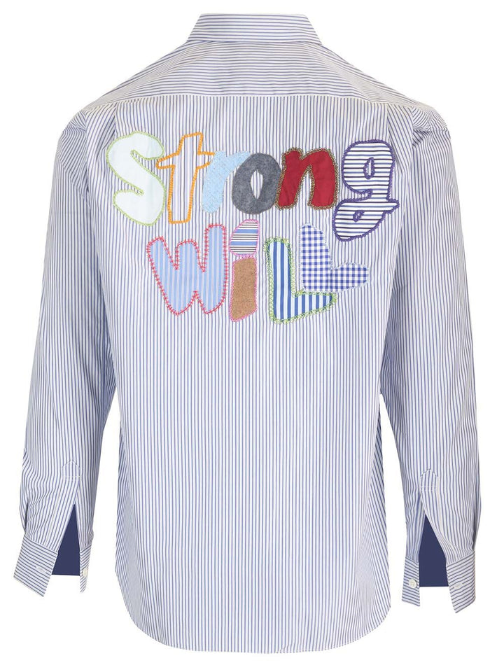 Comme Des GarçOns Shirt Strong Will Shirts - Bianco | 64dd2fbf8fd7d195b3a2ef7de2f0710aa9001880
