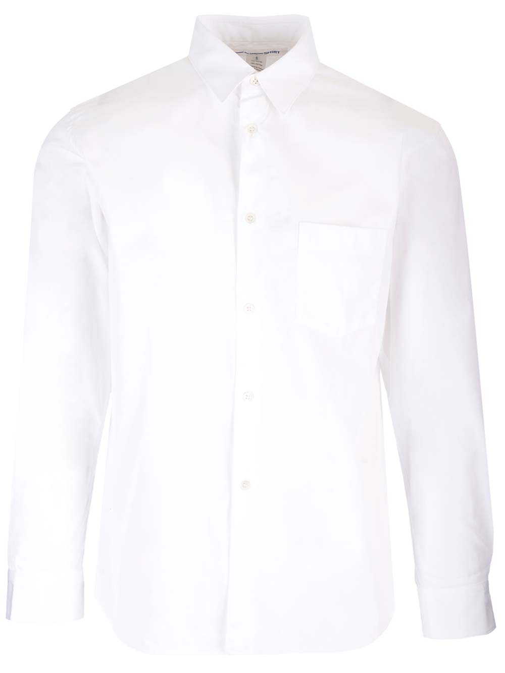 Comme Des GarçOns Shirt Cotton Poplin Shirt Shirts - Bianco | 620312087308f493cc143afd9f070074c0f1a69c