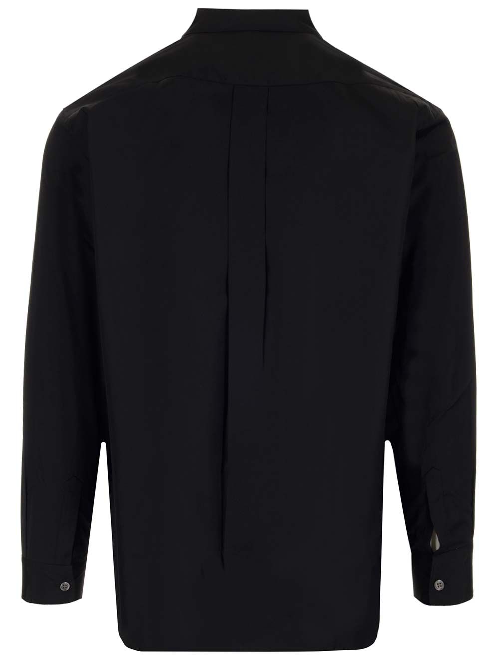 Comme Des GarçOns Shirt Cotton Poplin Shirt Shirts - Nero | ad11fe2a7ee313e302a1a9eb58ef59df6e9e1dd1