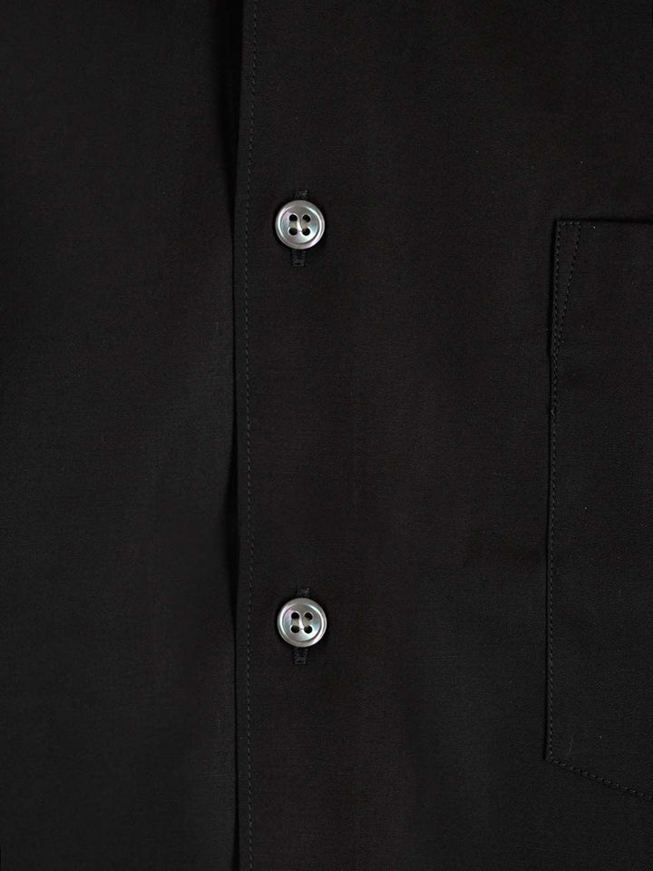Comme Des GarçOns Shirt Cotton Poplin Shirt Shirts - Nero | 6c2c692c9318df21ac7db3c855d63c55527676fe