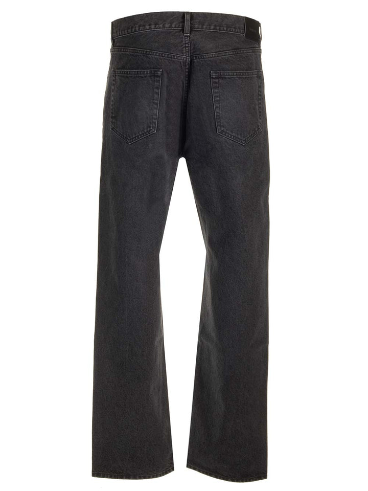 Saint Laurent Straight-Leg Jeans - Nero | 7a84f53921850e0995db3a23359271921496cd83