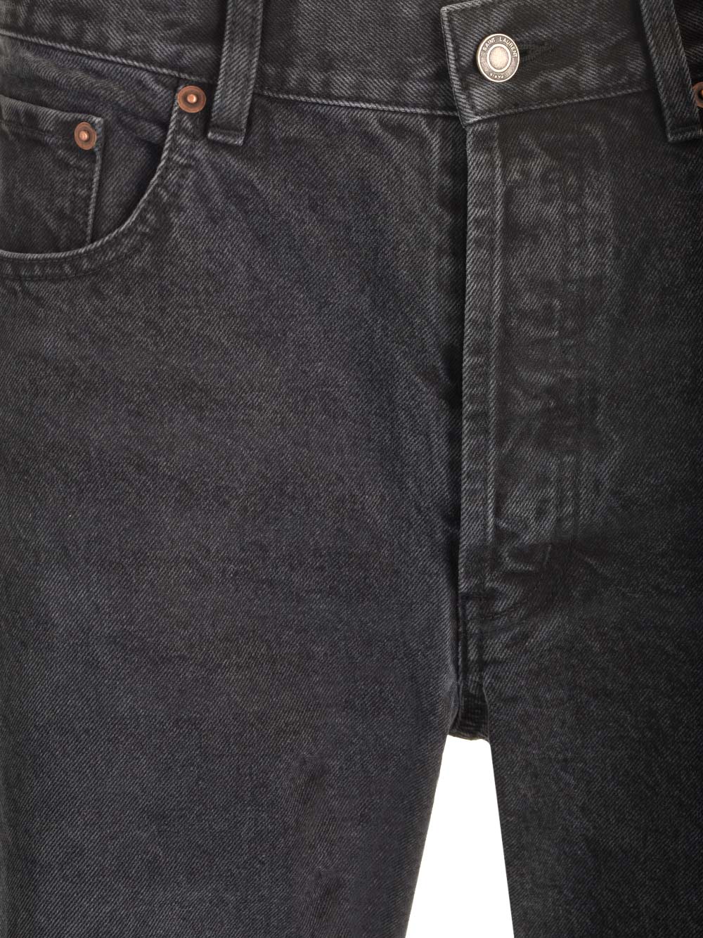 Saint Laurent Straight-Leg Jeans - Nero | bee29e528623f0e55249e37439751e9cae0927cf