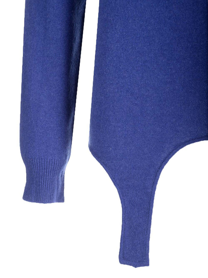 Saint Laurent Cashmere Turtleneck Knitwear - Blu | 176a566dececd4a75c6c6ea2b23f37b23f322329