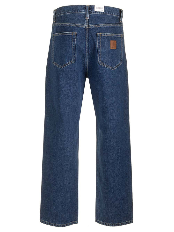 Carhartt Wip Aaron Jeans - Blu | e1f62aada40a8862ee7bbdb57105429afc12b60c