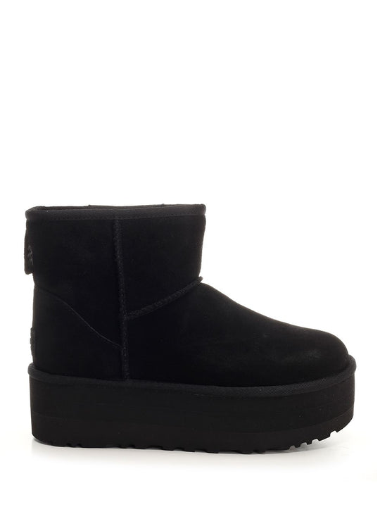 Classic Mini Platform Boots Nero