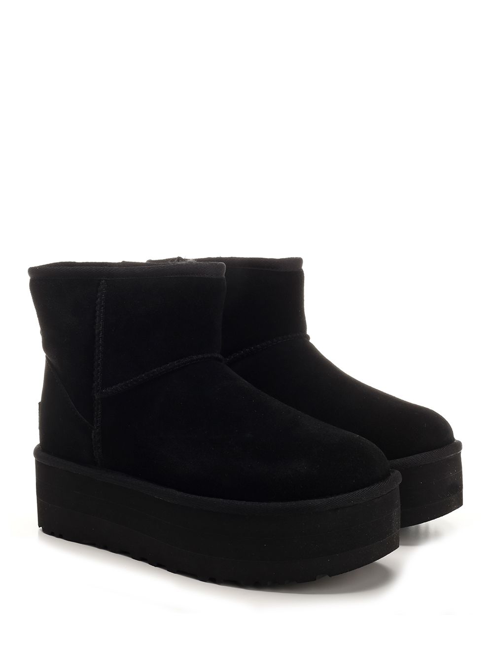 Ugg Classic Mini Platform Boots - Nero | 372465592f56183d58378c3c8ea23e4cd0c82c91