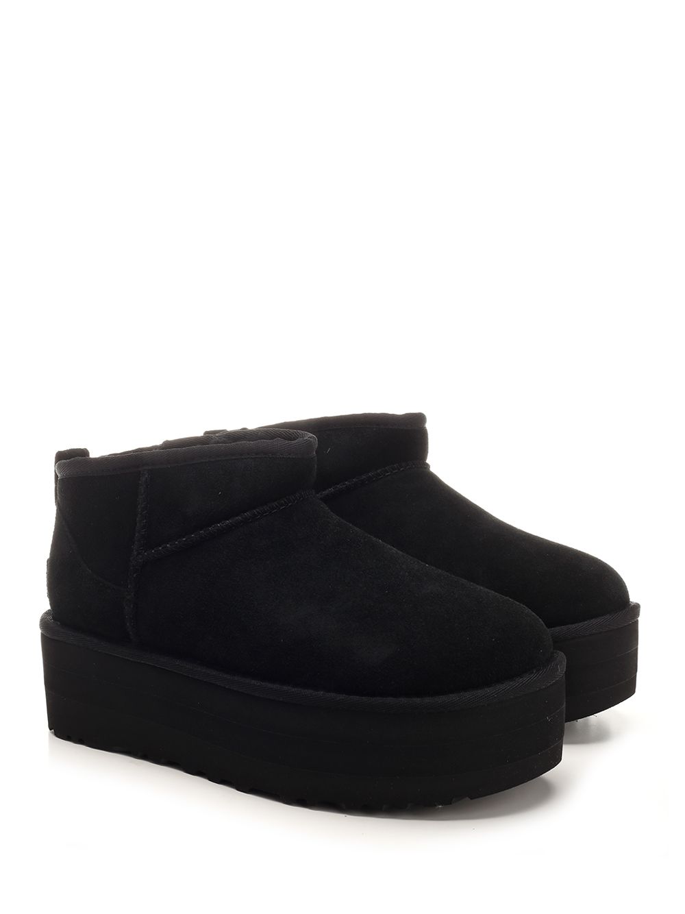 Ugg Ultra Mini Platform Boots - Nero | 1f778526f97603db5b98e390f37b0c925f11e585