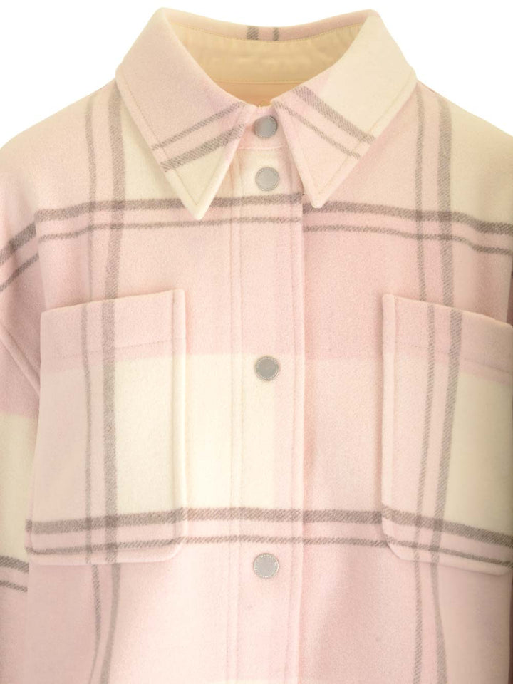 Canada Goose Boxy Fit Flannel Shirt Coats - Rose | 882cfc90a19d3d89788c89af08f3842c0e834c5e