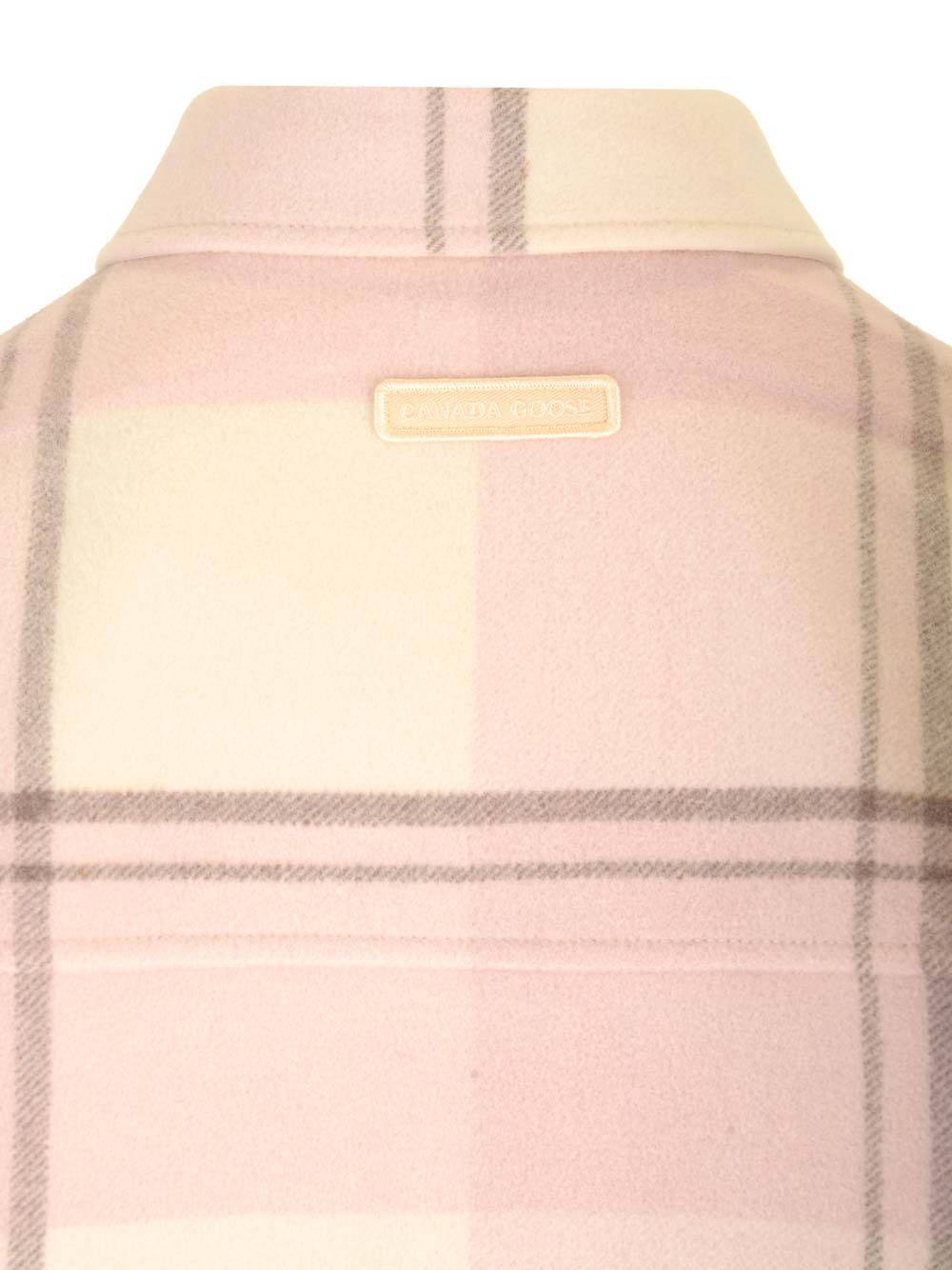 Canada Goose Boxy Fit Flannel Shirt Coats - Rose | a42682a1293f162a3cb32930ae1794b2921dbbad