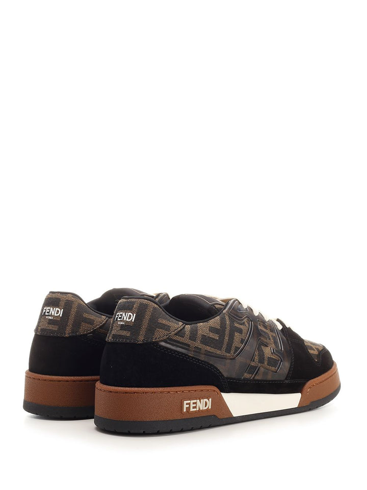 Fendi Fendi Match Sneakers - Nero | 414d9e412f4806541cd6f029d0510240d6ff5048