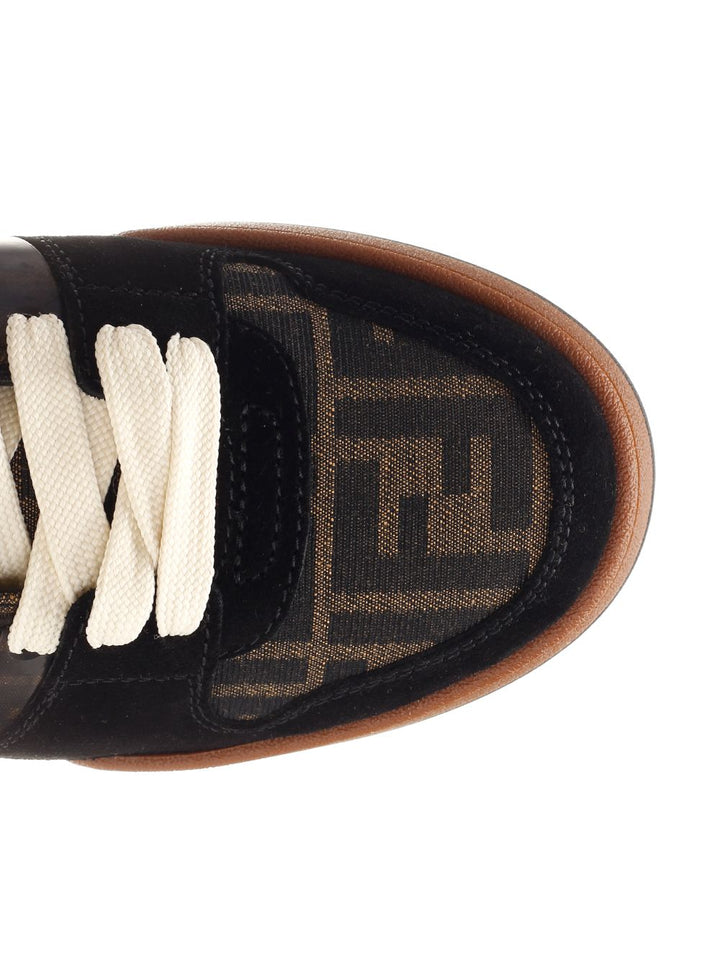 Fendi Fendi Match Sneakers - Nero | 73e86378637735824dd51cdc4c74ba7e19b18648
