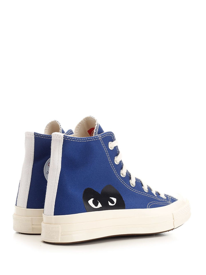 Comme Des Garcons Play New Big Heart Sneakers - Blu | 2ca05886d41d3eeafedb01d0e5dff0cb9b1a0770