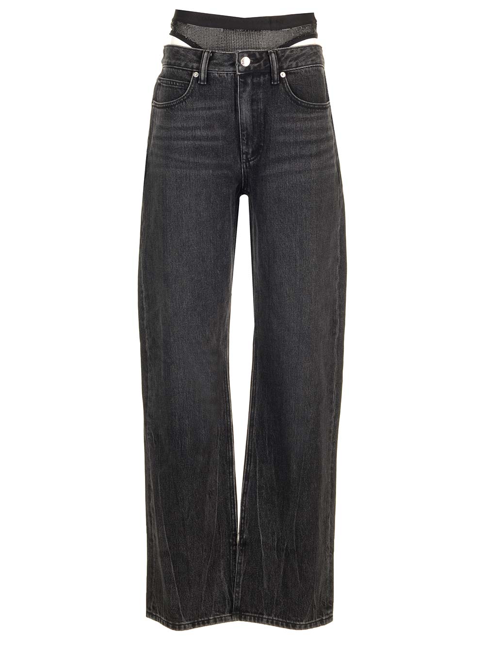 Alexander Wang Straight Leg Jeans - Grey | 2c6f7d21ba5702abde249886f7d59bf0dd79aacd