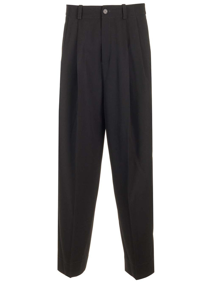 Off-White Virgin Wool Trousers - Nero | 74584f04c8df7aa76ef7223e17435d1313ef9bfd