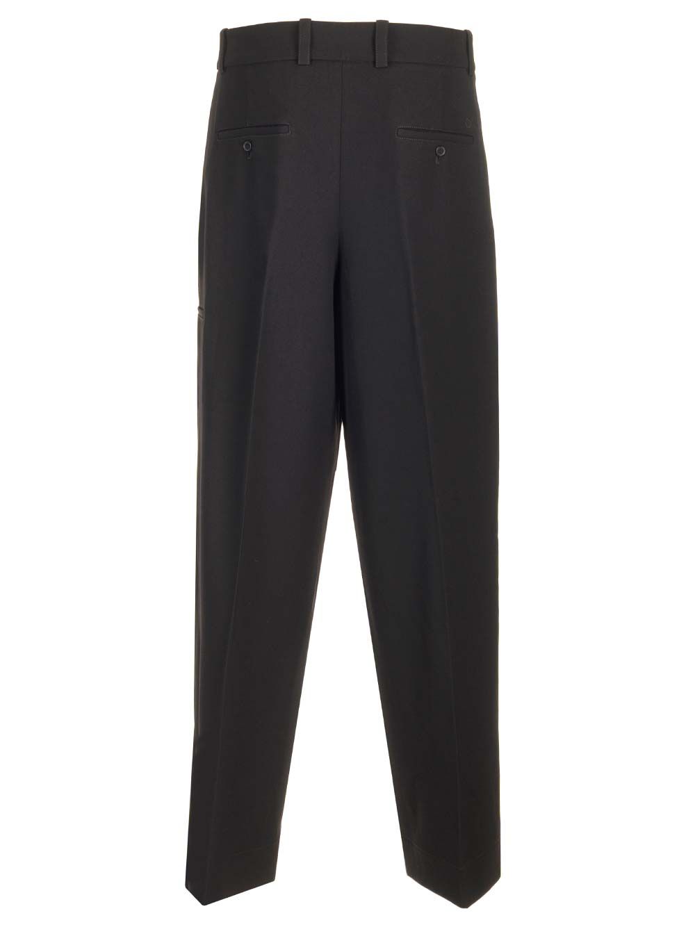 Off-White Virgin Wool Trousers - Nero | 8f86dac9c62bcdfd6a7d48e821027c48d240d47e