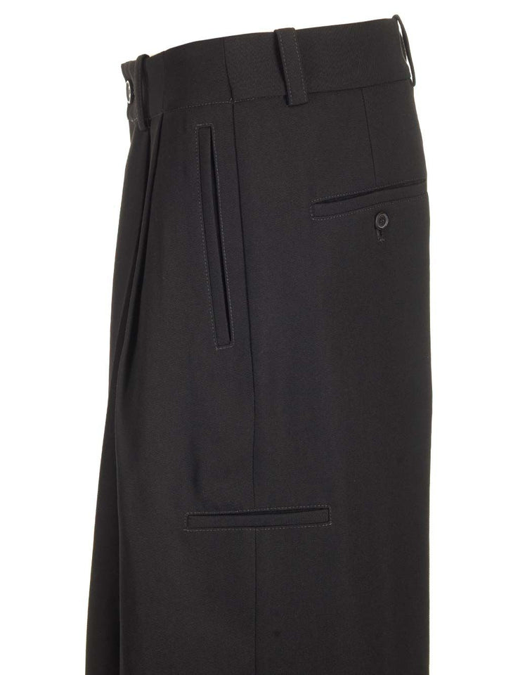 Off-White Virgin Wool Trousers - Nero | 6f282d4b81decf98a4ea5a46f5d733766ee26de8