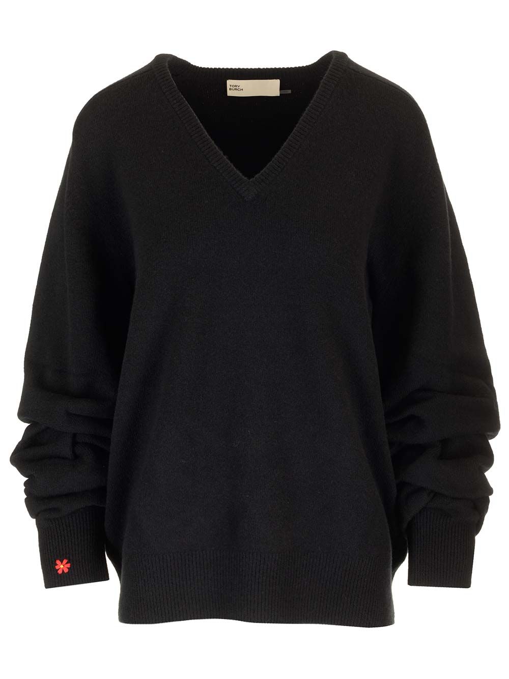 Tory Burch Relaxed Fit Sweater Knitwear - Nero | ffc15ea26cde09a2e6351de2c3ce3cd23a1e4c5a