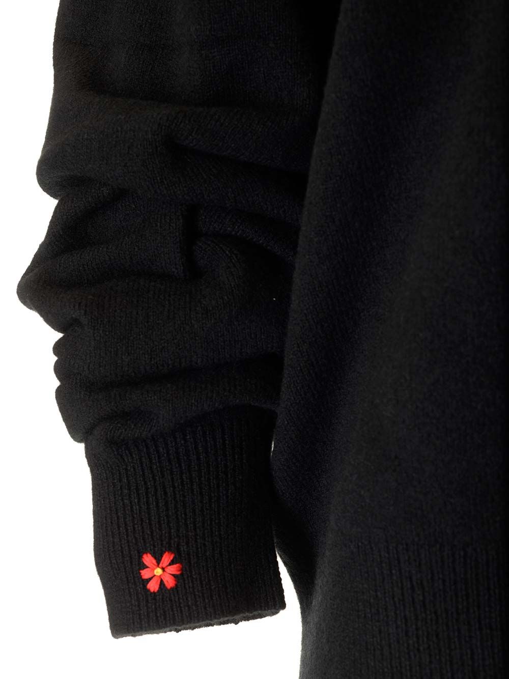 Tory Burch Relaxed Fit Sweater Knitwear - Nero | 9dedb21150898f658e7d58f1ac50a877eb9802c8