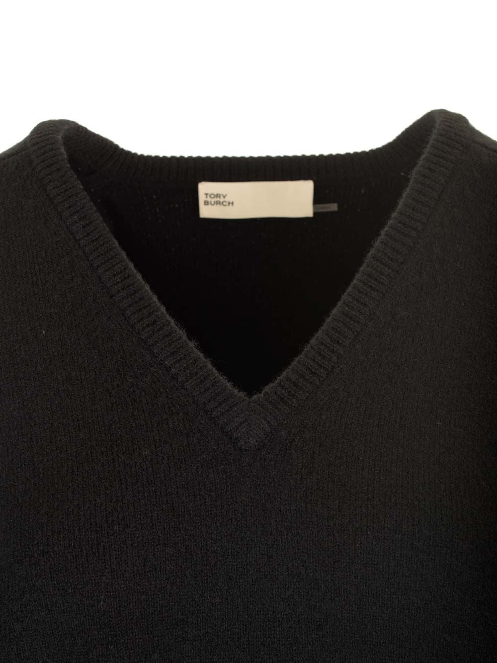 Tory Burch Relaxed Fit Sweater Knitwear - Nero | 9459be8b24d9a6910c8f01ecfa81821385117c01