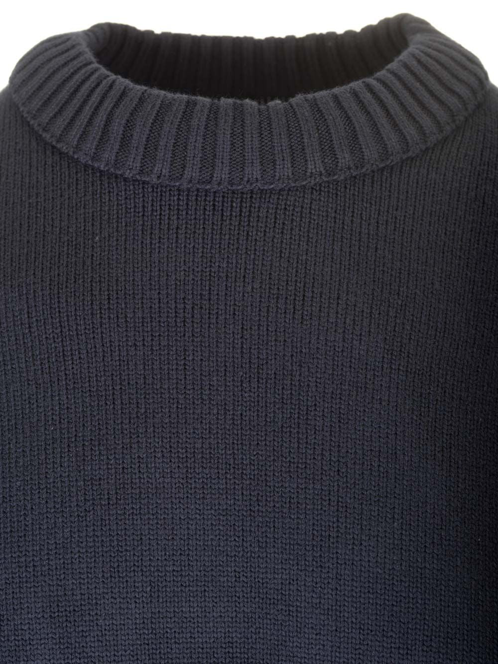 Stone Island Winter Cotton Crewneck Sweater Knitwear - Blu | fb18535b0c7b279f8b8f24df97449067b3ea5885