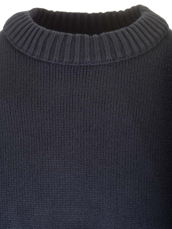Stone Island Winter Cotton Crewneck Sweater Knitwear - Blu | fb18535b0c7b279f8b8f24df97449067b3ea5885