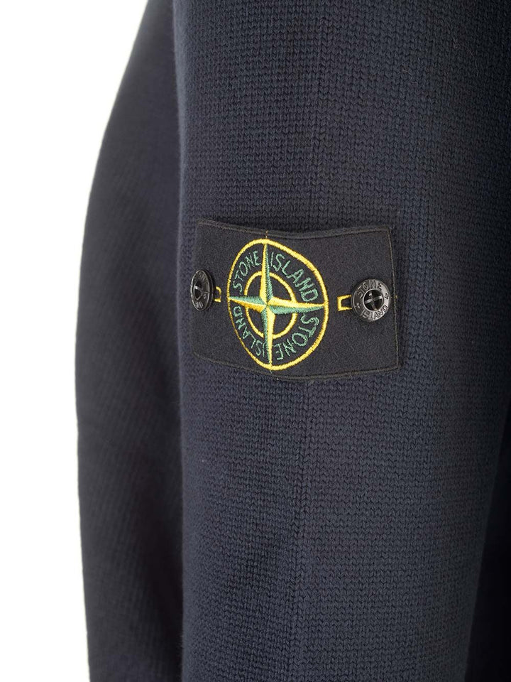 Stone Island Winter Cotton Crewneck Sweater Knitwear - Blu | aac009fa72ed08b39c8fcf1e81212d8497ce03b4