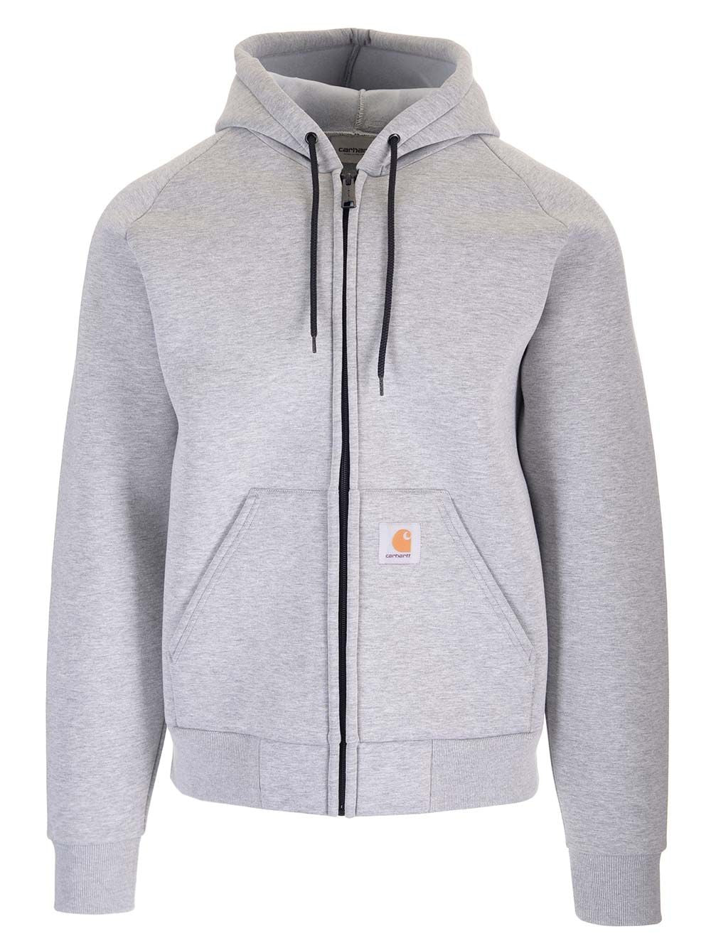 Carhartt Wip Car-Lux Hooded Giacche - Grey | 1ba61753011c31ac19f59d7e99f151c7a6b3eb41