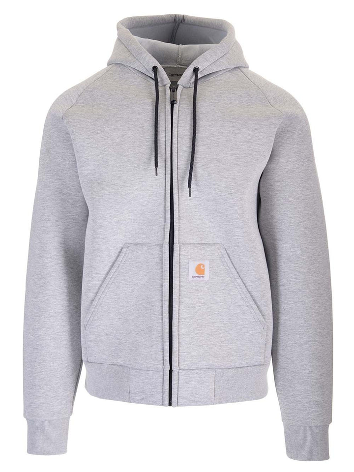 Carhartt Wip Car-Lux Hooded Giacche - Grey | 1ba61753011c31ac19f59d7e99f151c7a6b3eb41