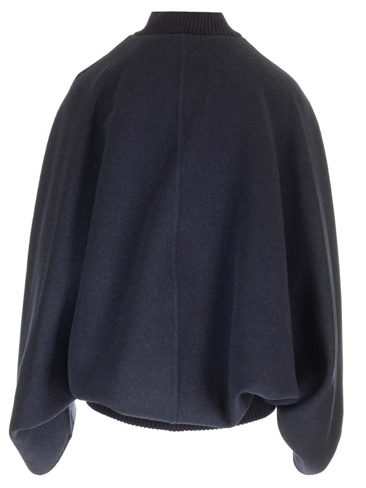 Max Mara Navy Blue Cashmere Short Coat Giacche - Blu | a9476b7ab6f030e5b524c4ac6c9947db5812ab2a