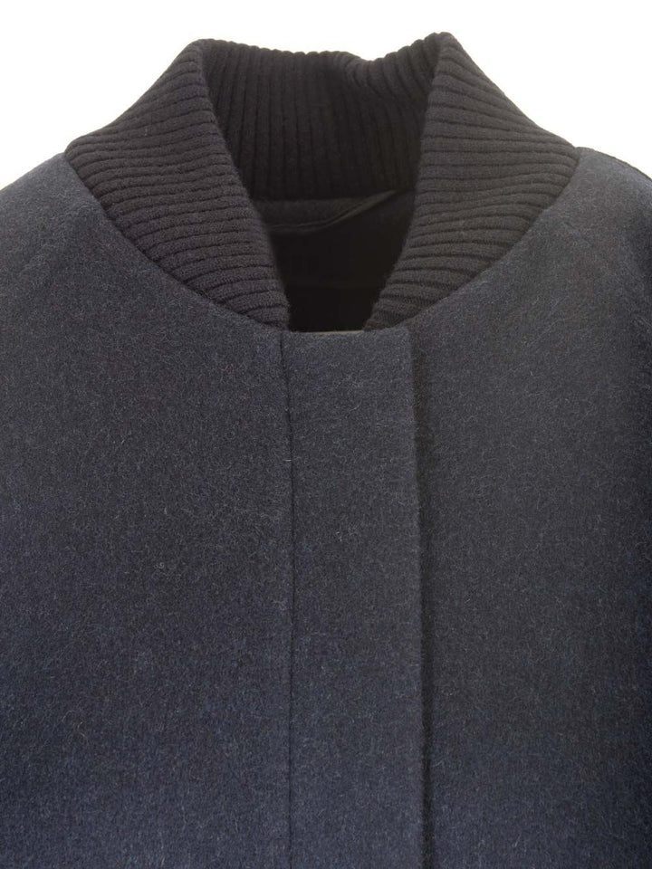 Max Mara Navy Blue Cashmere Short Coat Giacche - Blu | 3e26e9bfa6b5da79282e61729ed2fe75d5332676