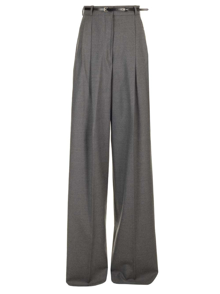 Sportmax Oversized Trousers - Grey | 87f249259fcf5a75705d195b53b067e721671de6