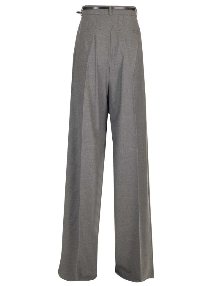 Sportmax Oversized Trousers - Grey | c4ed2f4eadd7ec84e3a3db82b6beb60288743def