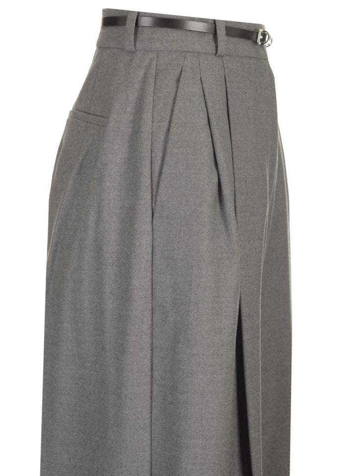 Sportmax Oversized Trousers - Grey | e7cf12c8fcbd8aabc65a52f04d892fb05feda80c