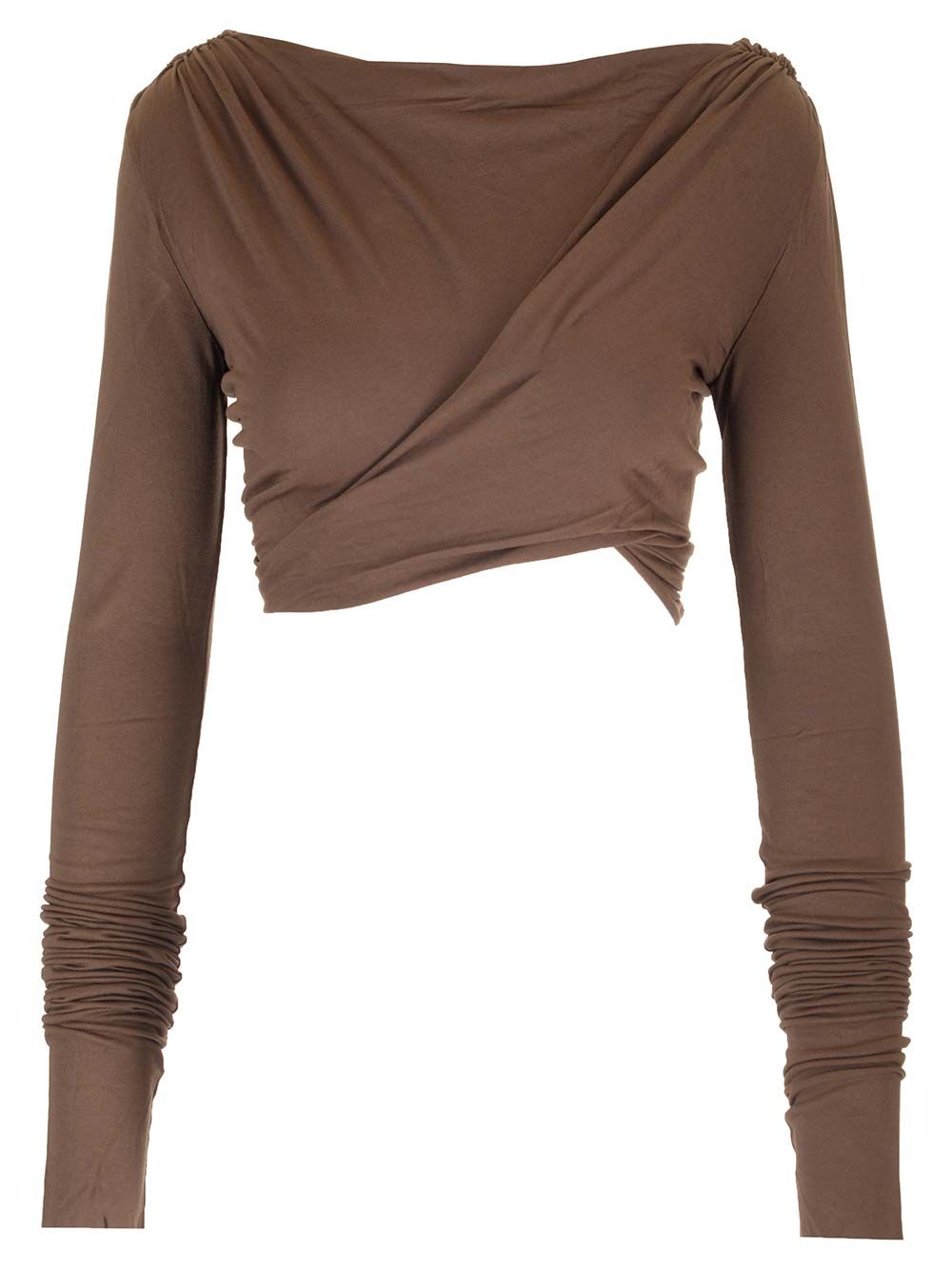 Rick Owens Lilies Jade Top - Marrone | 32f4d1d3fd2628db330a2810d48c222ec4c3435c