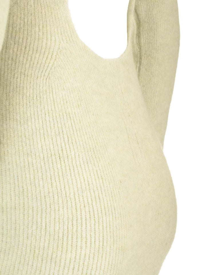 Rick Owens Ribbed Knit Mermaid Dress Abiti - Verde | 9bc8784eb1573526c1e797d5742f25b03670bdaa